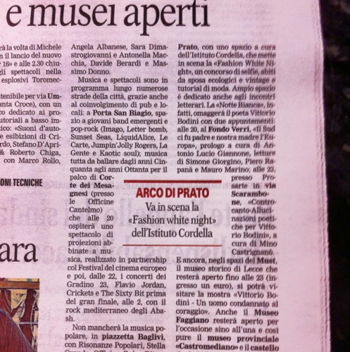 Articolo giornale