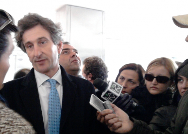 Sopralluogo al Vito Fazzi. Paolo Perrone verifica la situazione