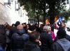 Lavoratori oncologico. Sit-in in Prefettura