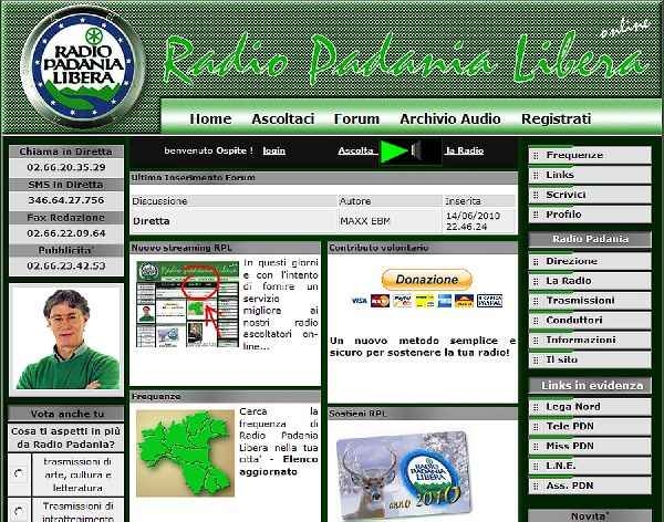 L'Unione degli Studenti del Salento contro Radio Padania: non abbiamo...