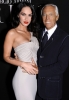 Giorgio Armani e Megan Fox