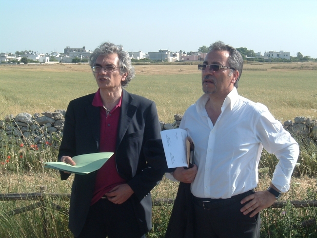 L'Assessore Tommaso Fiore a Poggiardo per visionare aree per il nuovo...