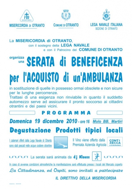 Otranto, pulizia dei fondali, processione subacquea per il Presepe ai...