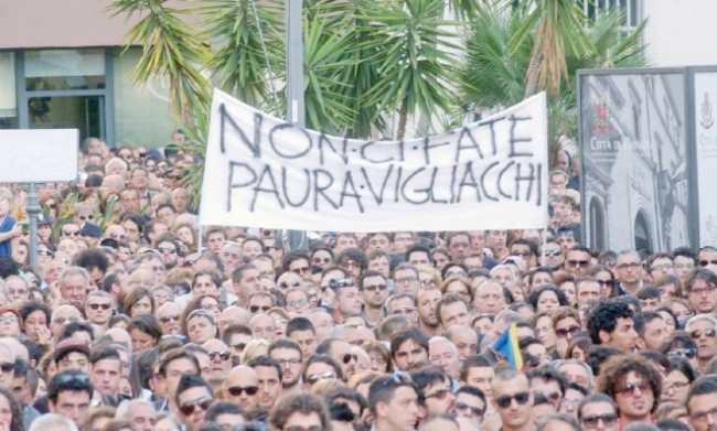 Manifestazione a Brindisi