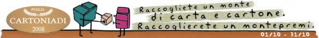 Raccolta differenziata carta: Vendola presenta le "Cartoniadi...