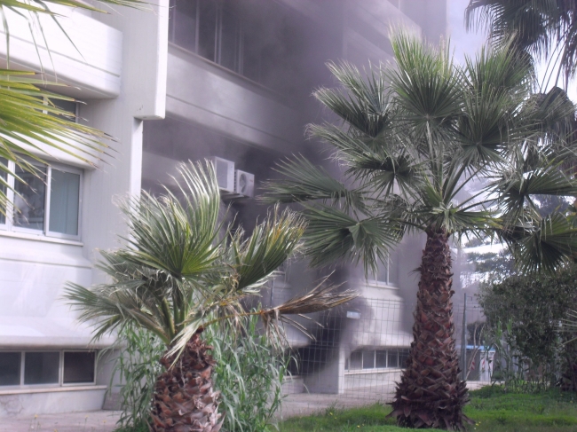 Incendio alla scuola Psico-Pedagogico Comi di Tricase
