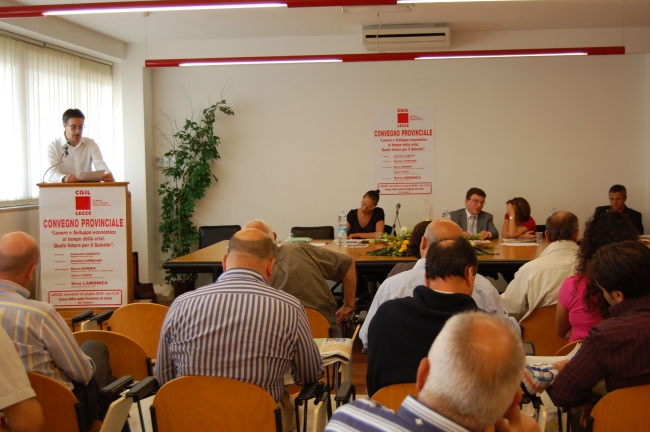 Economia e lavoro al tempo della crisi: quale futuro per il Salento?