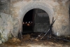 Incendio al Presepe Vivente presso il Castello di Copertino