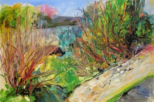 Personale di pittura di Luigi De Giovanni a Specchia