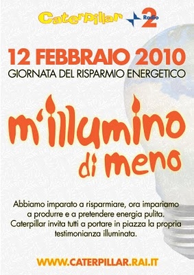 Il Festival dell'Energia a Lecce e l'iniziativa M'Illumino di Meno