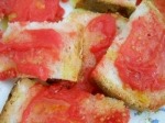 Pane olio e pomodoro