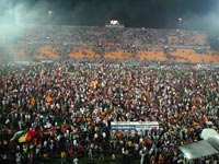 La partita della promozione Lecce-Palermo, un 3 a 0 senza storia per...