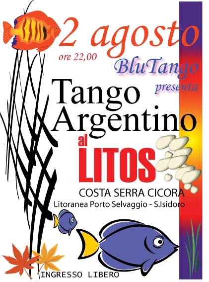 Tango Argentino in riva al mare a Serra Cicora