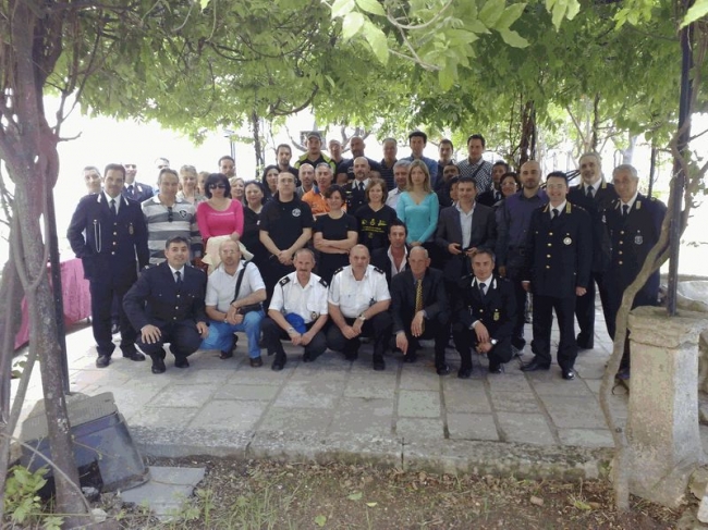 Vigili Urbani del Salento a Presicce per il corso di difesa personale