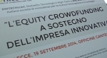 Equity Crowdfunding: oggi il convegno alle Officine Cantelmo