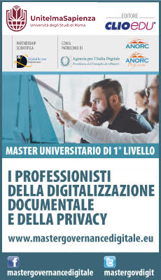 Master universitario ON LINE in Governance Digitale