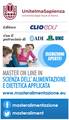 Master ON LINE in Scienza dell'Alimentazione e Dietetica Applicata